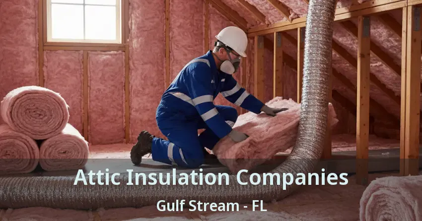 Attic Insulation Companies Gulf Stream - FL