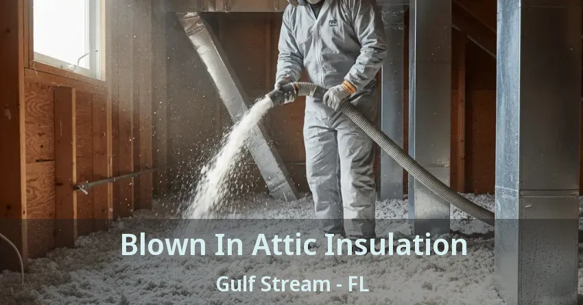 Blown In Attic Insulation Gulf Stream - FL