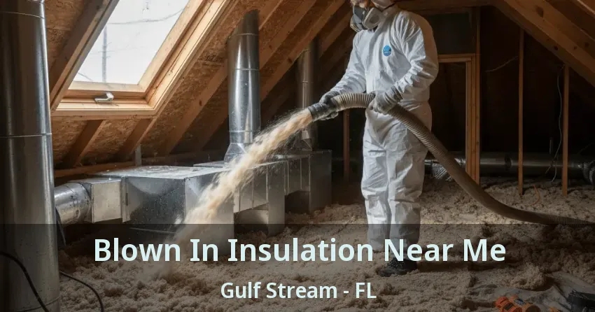 Blown In Insulation Near Me Gulf Stream - FL