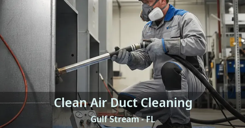 Clean Air Duct Cleaning Gulf Stream - FL