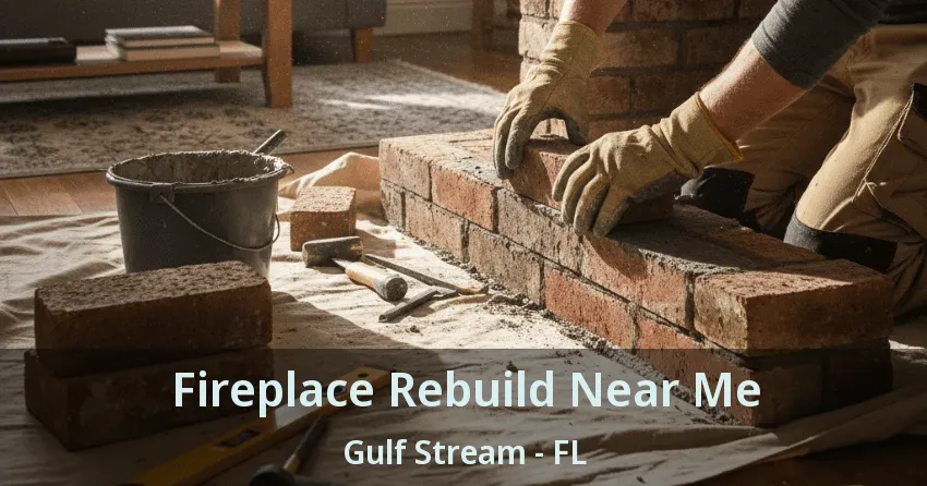 Fireplace Rebuild Near Me Gulf Stream - FL