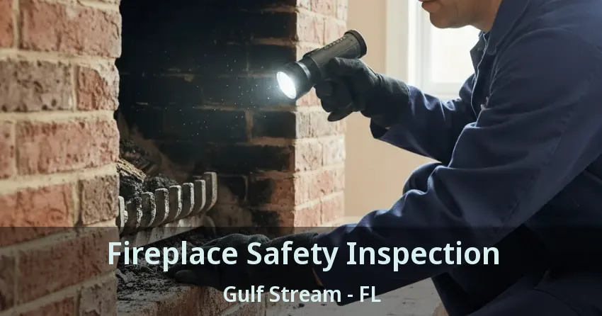 Fireplace Safety Inspection Gulf Stream - FL