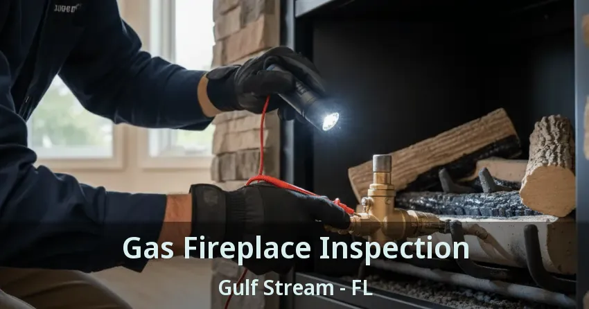 Gas Fireplace Inspection Gulf Stream - FL