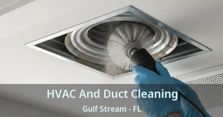 HVAC And Duct Cleaning Gulf Stream - FL