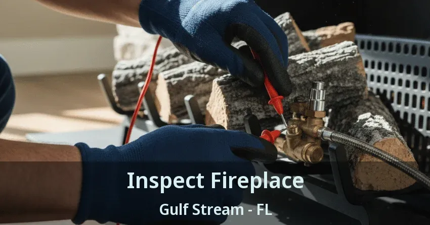 Inspect Fireplace Gulf Stream - FL