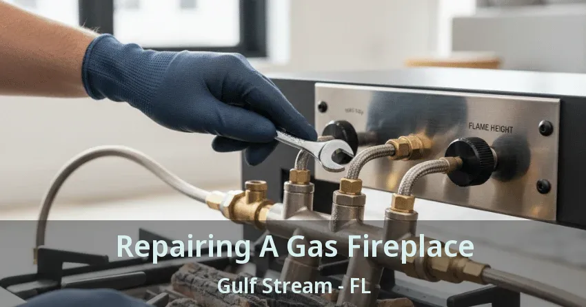 Repairing A Gas Fireplace Gulf Stream - FL